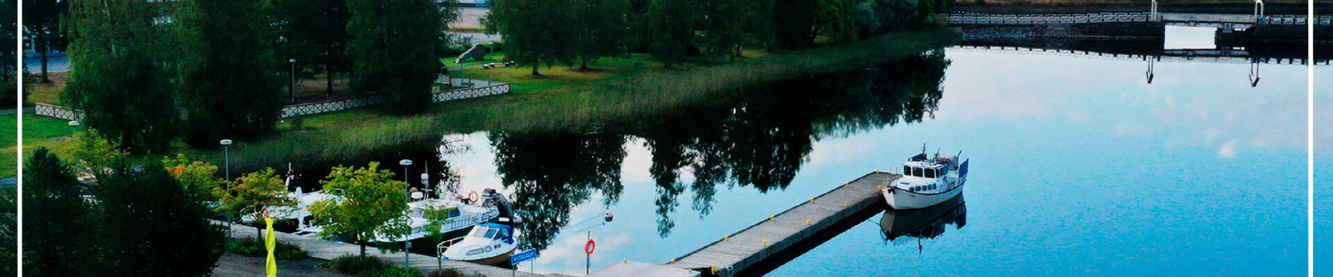 Ilmakuva Porthanin satamasta